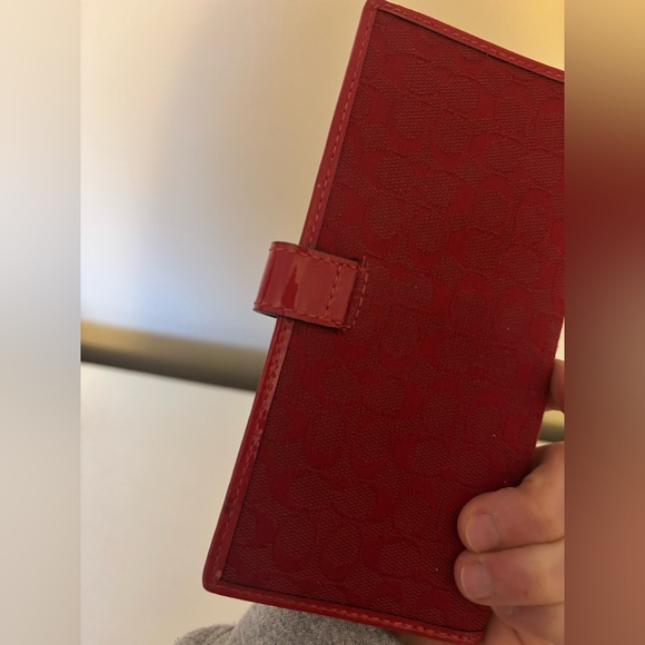 Coach Red Wallet - Picture 4 of 14